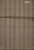 Thread Weave Contrast Handloom Soft Silk Saree-Slubs Weave